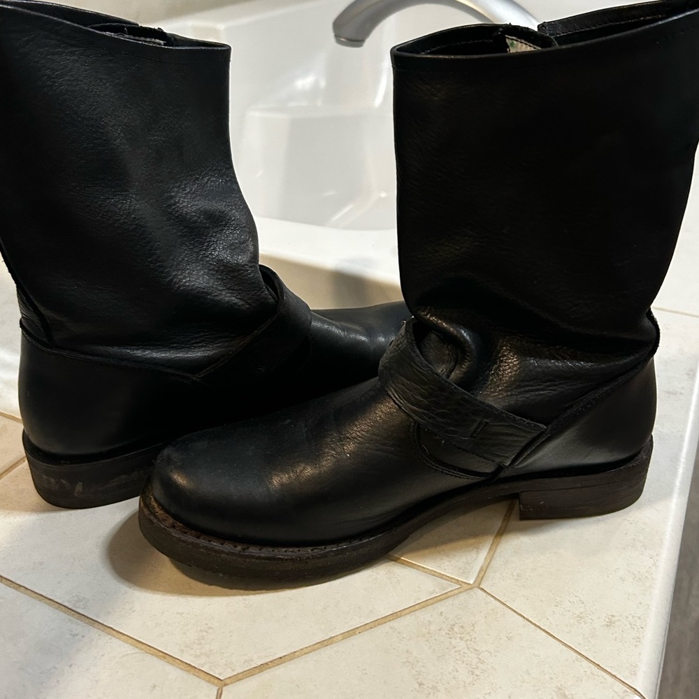 FRYE moto boots-short